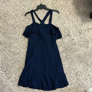 Navy blue size 6 dress